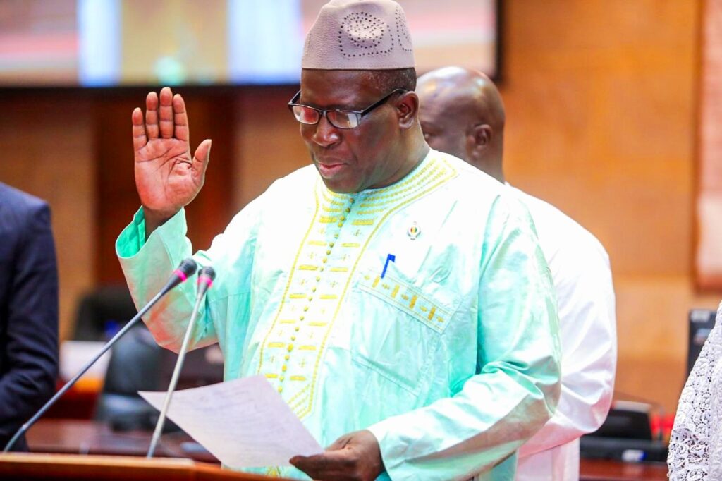 Tambacounda dans l'Afrique- A