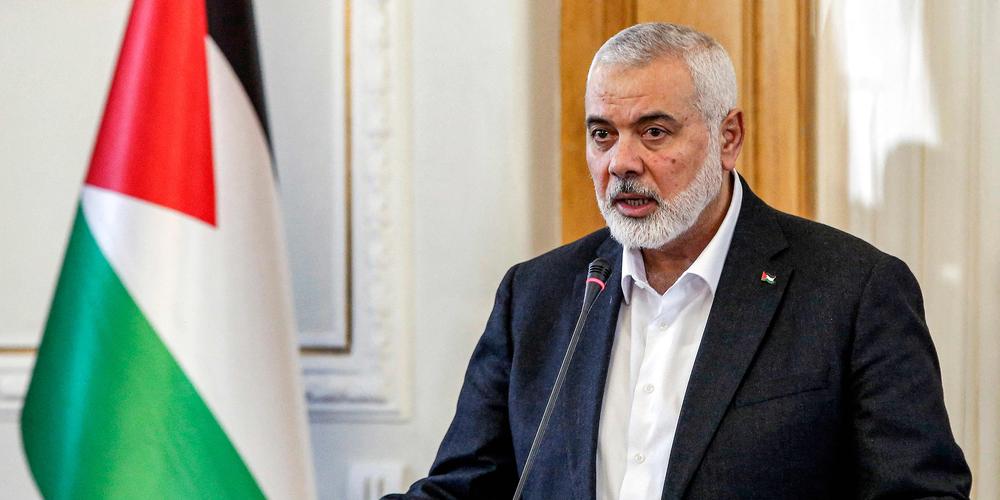 FILES-PALESTINIAN-IRAN-ISRAEL-CONFLICT-HAMAS-HANIYEH