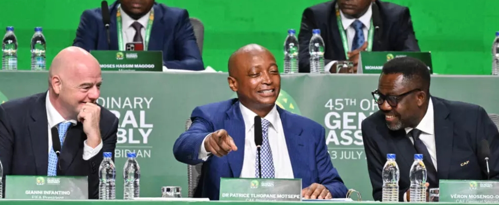 Infantino et Motsepe