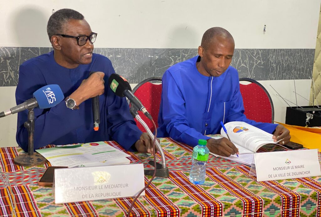 VISITE DU MEDIATEUR DE LA REPUBLIQUE