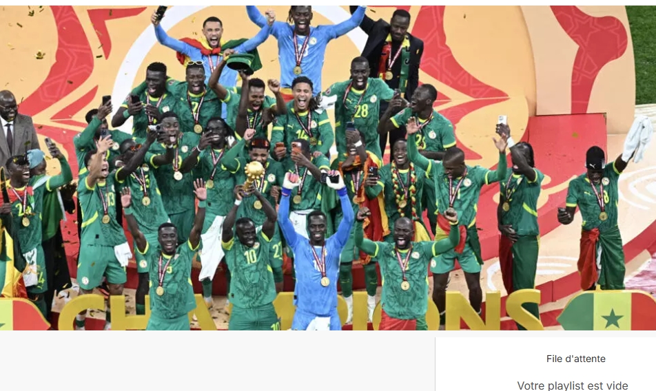 Sénégal Vainqueur