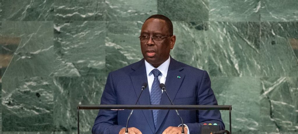 MACKY SALL A L’ONU